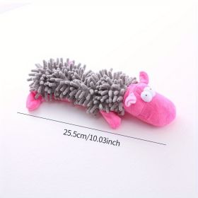 Pet Dog Toy Sounding Toy For Dog Chew Toy Puppy Molar Toy Plush Toy Dog Interactive Toy Supplies (model: Hippo)