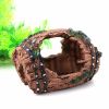 Fish Tank Decoration; Fish Tank Decorations Wine Barrel Cave Fish Hidden Cave Resin Aquarium Decor